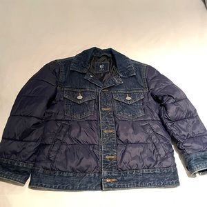 Gap Boys Puffer and Denim Jacket